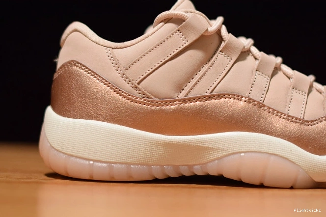 11 Air Low GS Gold Jordan Rose AH7860-105 1116